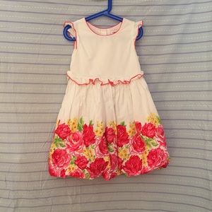 Floral Sleeveless Children’s Dress